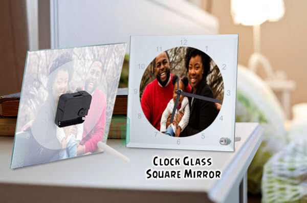 Personalised Glass Clock