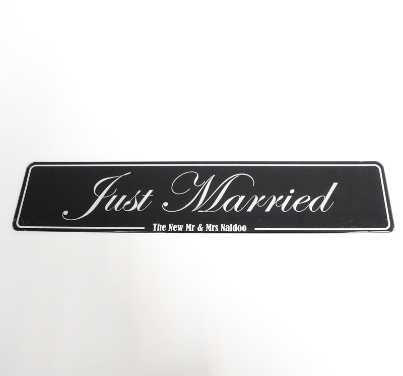 Personalised Number Plates (ABS 3MM)