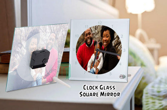 Personalised Glass Clock