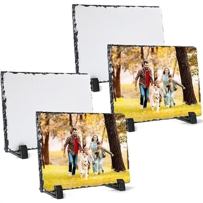 Personalized Stone Photo Display
