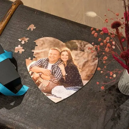 Wood Heart Puzzle (35 Piece)