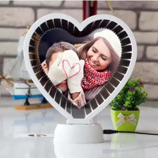 Heart Mirror LED