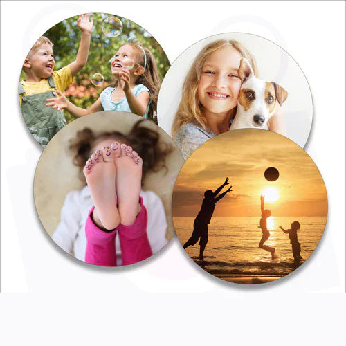 Circle Glass Coaster