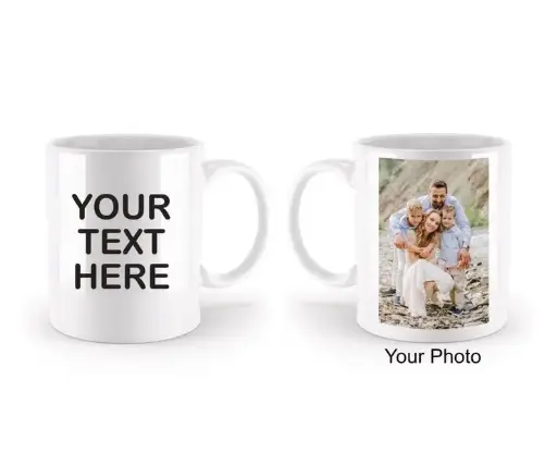 Personalized White Mug